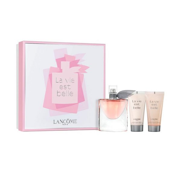 น้ำหอม LANCOME La Vie Est Belle EDP (L'eau De Parfum) 50ml + Body Lotion + shower gel Gift Set 2018