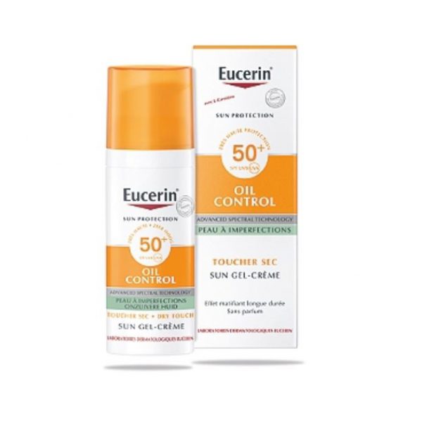 Eucerin Sun Protection SPF50++ Sun Dry Touch Acne Oil Control Ultra Light 50ml