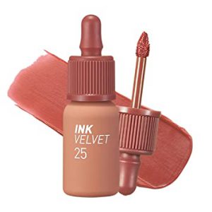Peripera Lip Ink Airy Velvet 4g #25 Cinnamon Nude ลิปเพริเพร่า