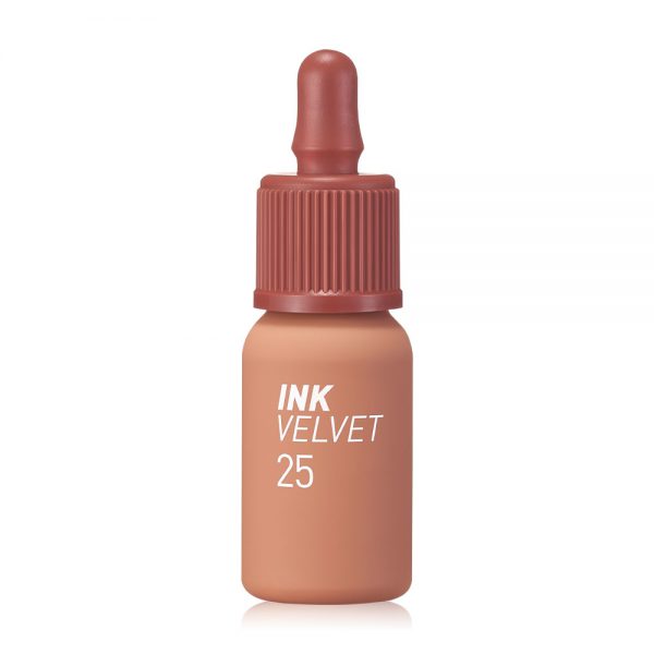Peripera Lip Ink Airy Velvet 4g #25 Cinnamon Nude ลิปเพริเพร่า