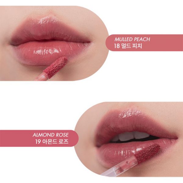 Romand Juicy Lasting Tint สี19 Almond Rose ลิปทินท์โรแมนด์